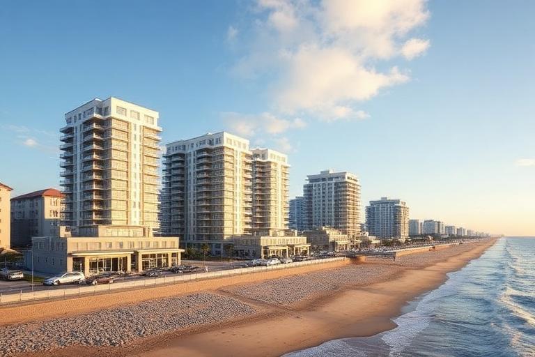 Arverne, Queens New York modern waterfront development