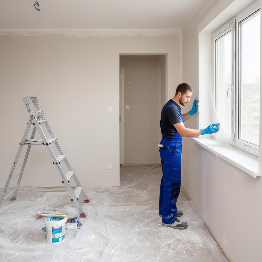 Post-construction cleanup in Queens, NY